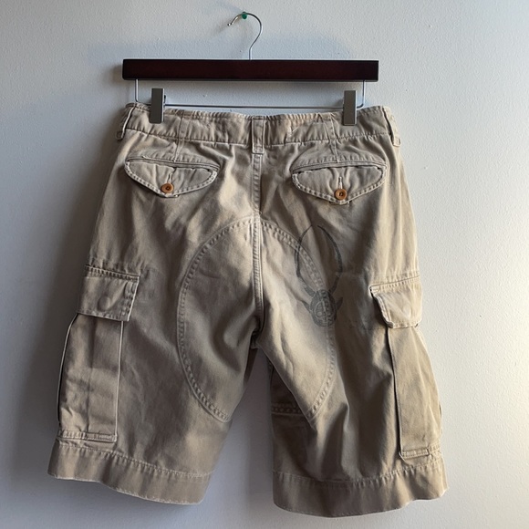 Polo Shorts with Elephant Printed On Size 30 - Picture 5 of 8